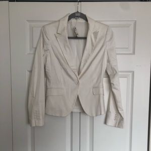 Express white blazer